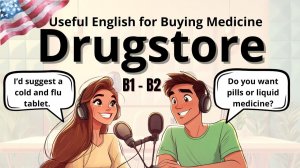 Useful English for Buying Medicine | English podcast