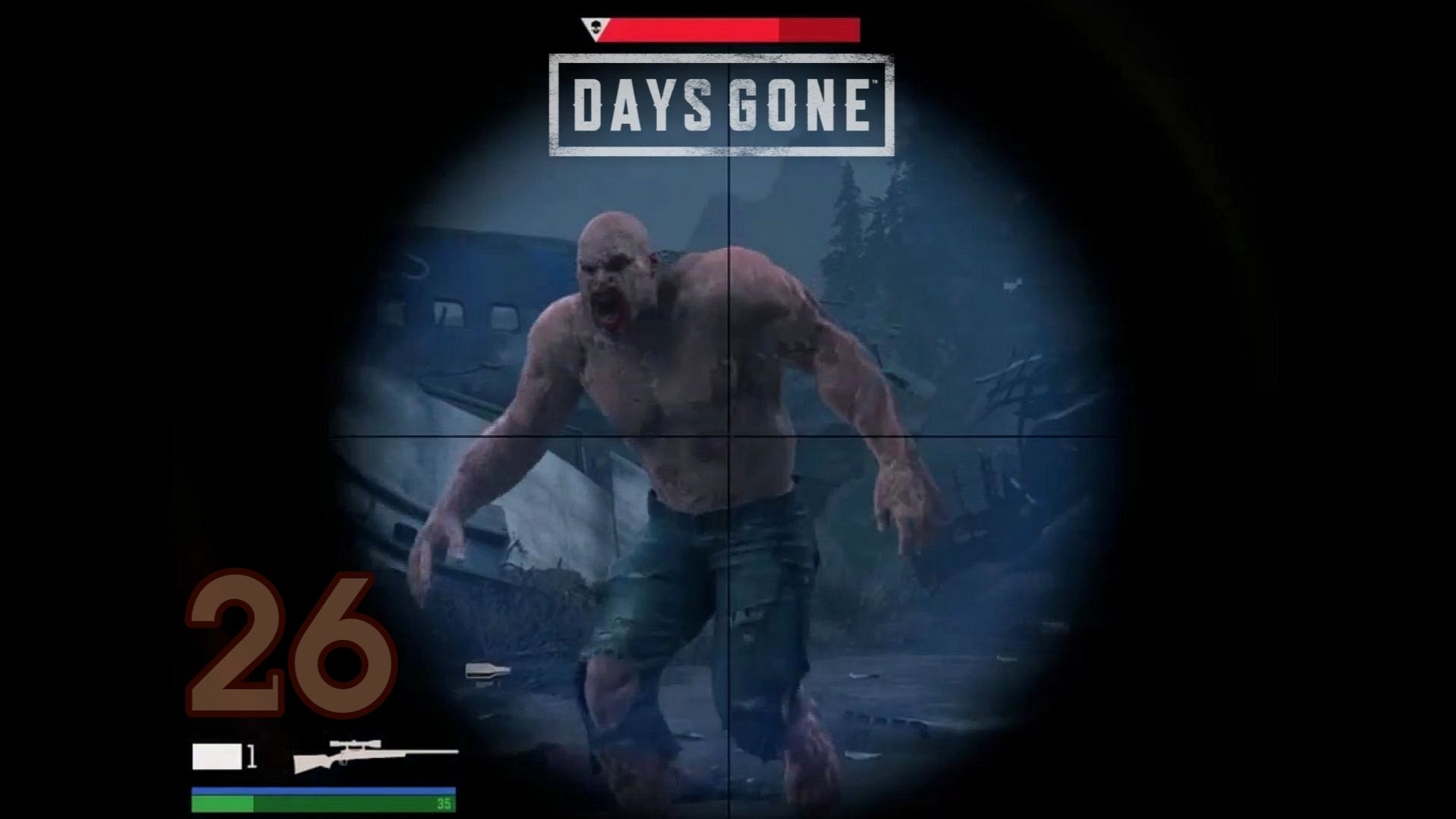 Days Gone. #26. Киноигра на русском с коммент. Хоррор, банды, выживач, фрики, байкеры, дружба, ужас