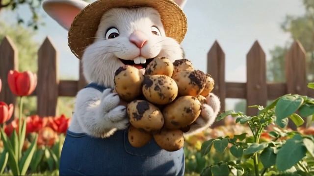 Беляшик и большой урожай