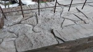 Результат после нанесения гидрофобизатора  на природный камень. Авторское видео