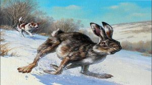 ОХОТА НА ЗАЙЦА  / ДОБЫЛИ ЗАЙЦА / ЗАЯЦ БЕЛЯК / ОБКАТАЛИ МОТОБУКСИРОВЩИКИ