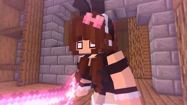 Подруга стала зайчиком в Майнкрафте, мультфильм смотреть онлайн