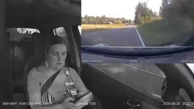 Слетела с дороги из-за телефона смотреть онлайн