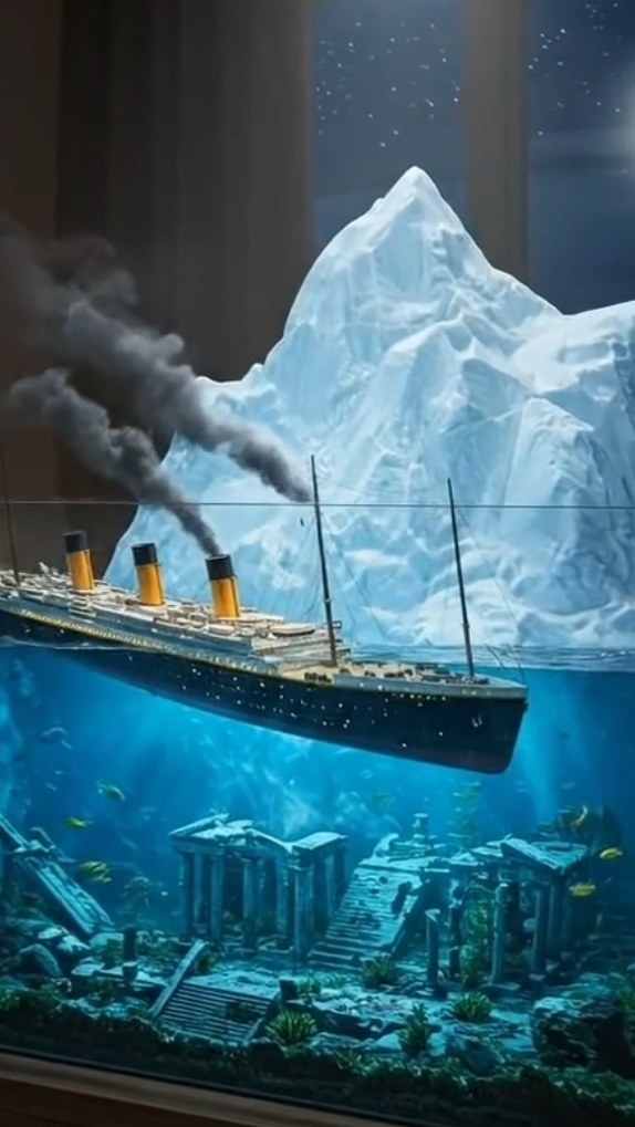 Вот такой Аквариум создала нейросеть. Как вам такой дизайн аквариума? смотреть онлайн