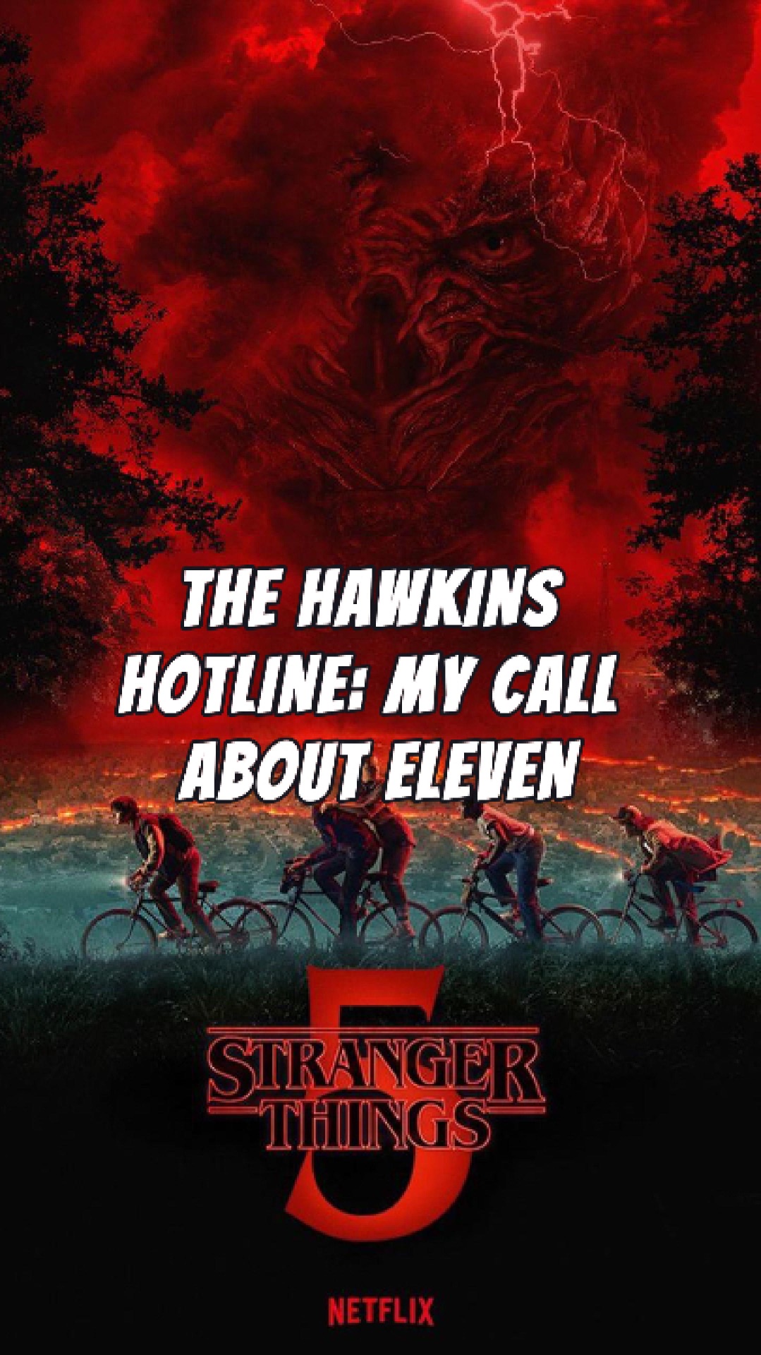 Я позвонил по номеру с постера о пропажи Элевен… Вы не поверите, что услышал #оченьстранныедела