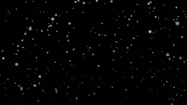 Фон-маска. Снегопад и снежинки 2 смотреть онлайн