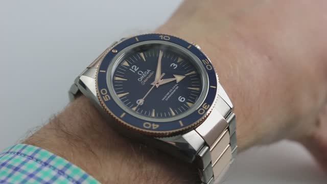 Обзор часов Omega Seamaster 300 Master Co-Axial Арт. 233.60.41.21.03.001