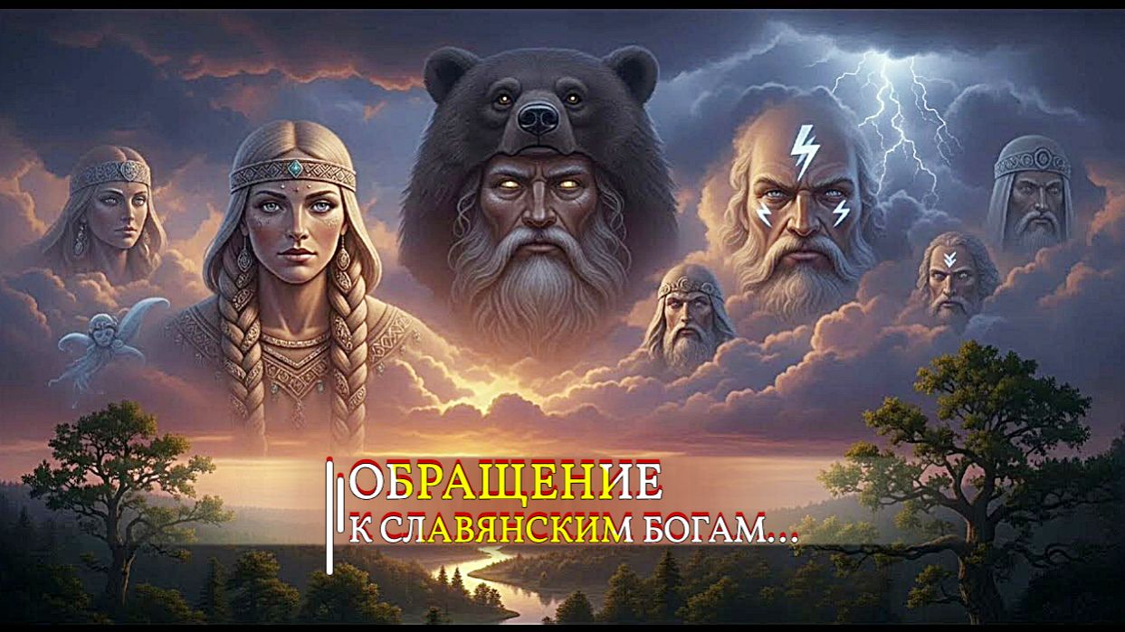 ОБРАЩЕНИЕ К СЛАВЯНСКИМ БОГАМ...эфир 2021 смотреть онлайн