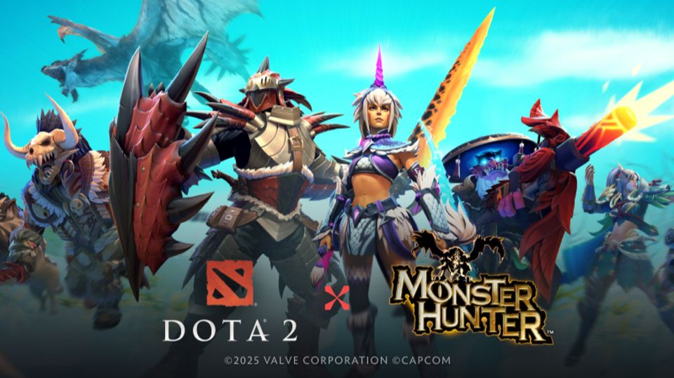 ДОТА 2 Встреча вселенных: Dota и Monster Hunter смотреть онлайн