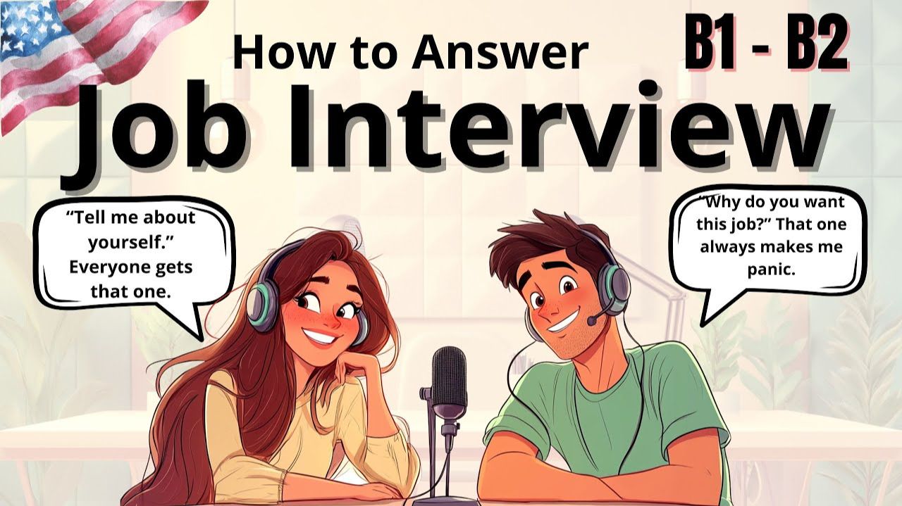 Job Interview Questions | English Podcast смотреть онлайн