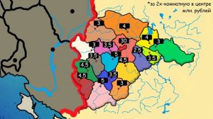 Центральная Россия на карте