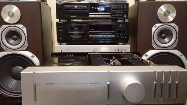 обкатка и проверка усилителя victor A-X9 смотреть онлайн