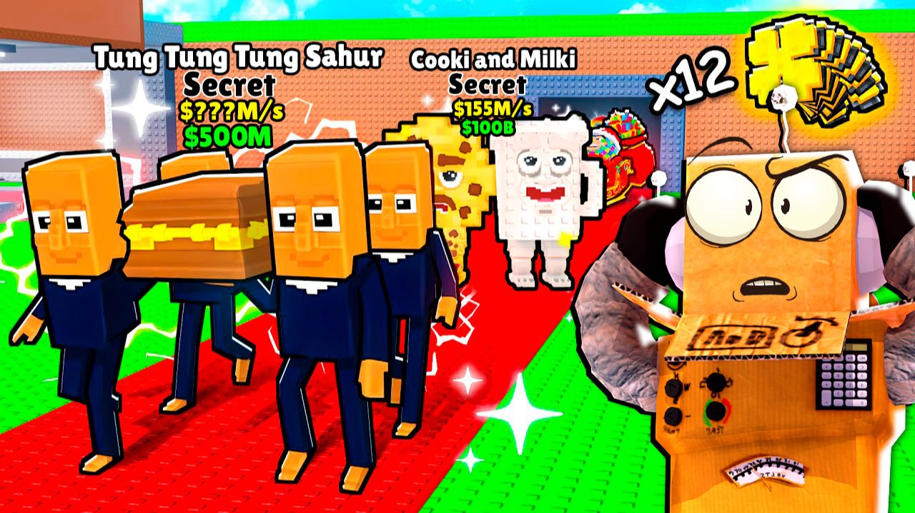 Tung Tung Tung Sahur ВОСКРЕС! АДМИН МАШИНА и НОВОГОДНИЕ БРЕЙНРОТЫ Steal a Brainrot смотреть онлайн