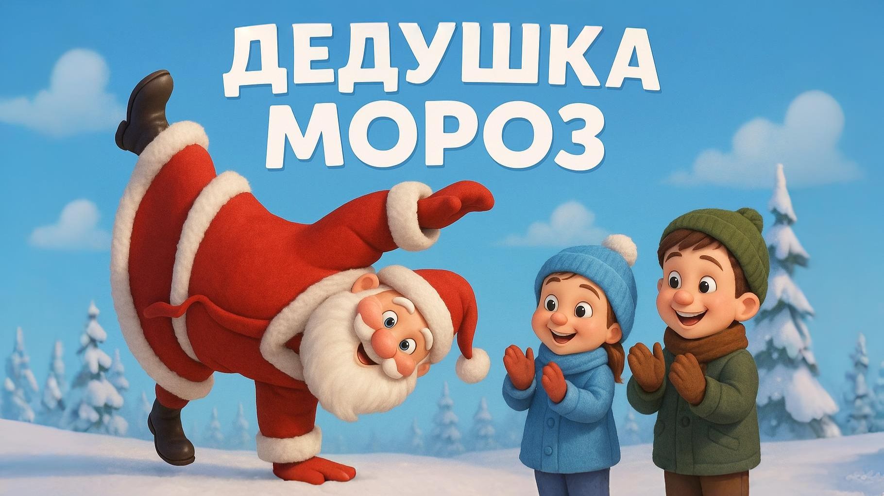 ДОБРЫЙ ДЕДУШКА МОРОЗ. Песня для детей. Новогодние песни 2026. смотреть онлайн