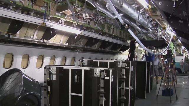 сборка Boeing 787-9 смотреть онлайн