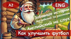 Как улучшить футбол. Английский на слух по смешным рассказам для начинающих(А2).Притча.