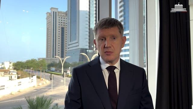 Глава Минэкономразвития Максим Решетников посетил с рабочим визитом Катар смотреть онлайн