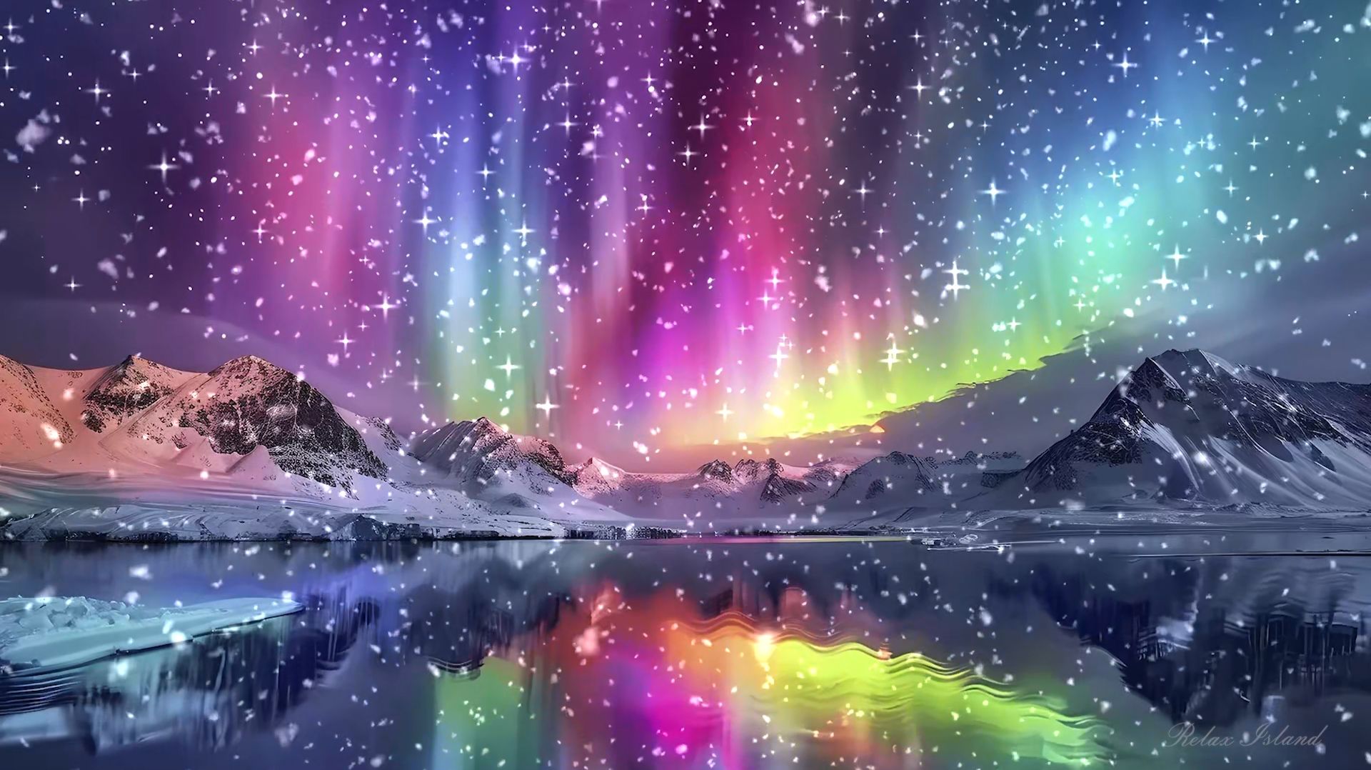 ОЧЕНЬ КРАСИВАЯ УСПОКАИВАЮЩАЯ МУЗЫКА ДЛЯ СНА 🎵 РАССЛАБЛЯЮЩАЯ МУЗЫКА ДЛЯ ДУШИ И СИЯНИЕ АВРОРЫ смотреть онлайн