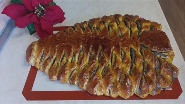 ПИРОГ с маком ЁЛКА НОВОГОДНЯЯ выпечка.МАКОВАЯ НАЧИНКА.Рецепты на Новый Год смотреть онлайн