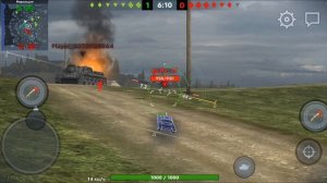 Танки блиц. WZ.44 в деле