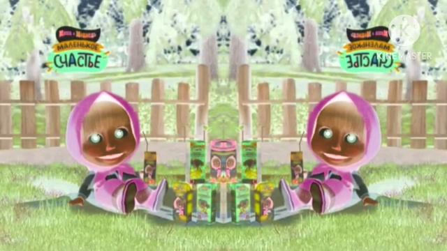 заставка реклама Маша и медведь маленькое счастье с эффектами screensaver with effects смотреть онлайн