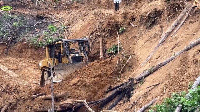 Строительство, расчистка, горный склон смотреть онлайн