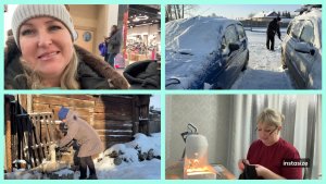 КРАСНОЯРСК.У нас МОРОЗЫ.Разговор по ☎️ с МАМОЙ. БОЛТАЛКА