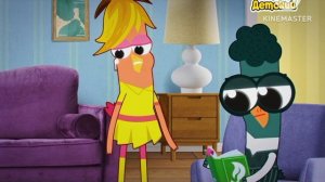 Фрагмент эфира четыре заставки начало мультсериала Дикие Скричеры (Детский, 30.11.2015)