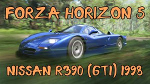 Nissan R390 1998 — гоночный монстр Le Mans в мире Forza Horizon 5 🌍⚡️