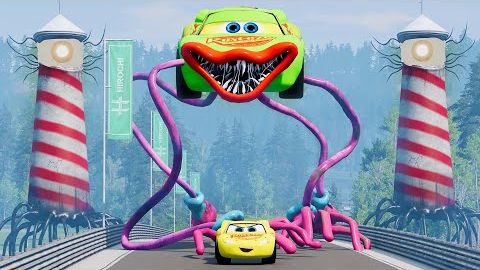 Эпический побег из Зомби-Пожирателя Молний Маккуина, Пожирателя Мэтра, Пожирателя пожарных машин смотреть онлайн