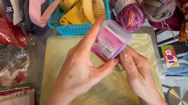 Завтрак, обед, рынок, обзор покупок, вязание