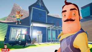 ШОУ ПРИВЕТ СОСЕД!ПОЛИЦИЯ У ВАСИЛИЧА!ИГРА HELLO NEIGHBOR MOD KIT ПРОХОЖДЕНИЕ МОДА  Hello Houses FUN!