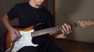 Музыка волн🌊- Группа Кино- кавер на электрогитаре (Соло партия Каспаряна)