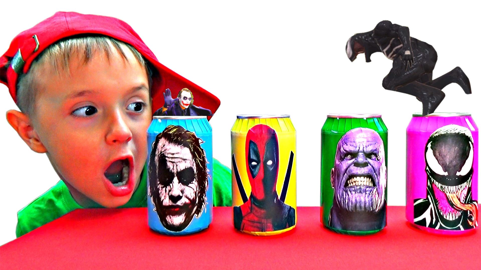 Супергерои Марвел оживают из газировки! Танцы с супергероями смотреть онлайн