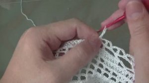 Скатерть " Подснежник ". Часть 5.