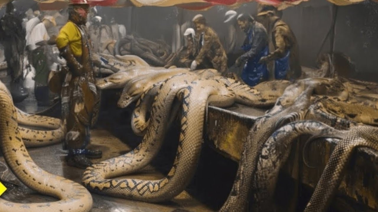 Китай Выращивает миллионы змей. Секреты змеиного хозяйства, о которых молчали века! смотреть онлайн