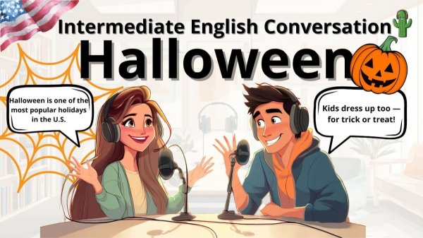 Halloween — Talking About Costumes and Traditions | English Podcast
