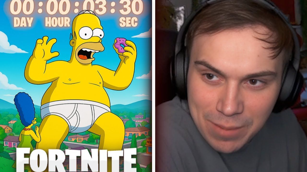 ГЛЕБ на ИВЕНТЕ СИМПСОНОВ в Fortnite (Витя) | Sasavot смотреть онлайн