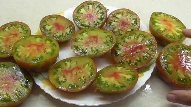 Томат Черный ананас (Ananas Noire). №348. Раскушала его не сразу! Повторная дегустация. 2019 г. смотреть онлайн