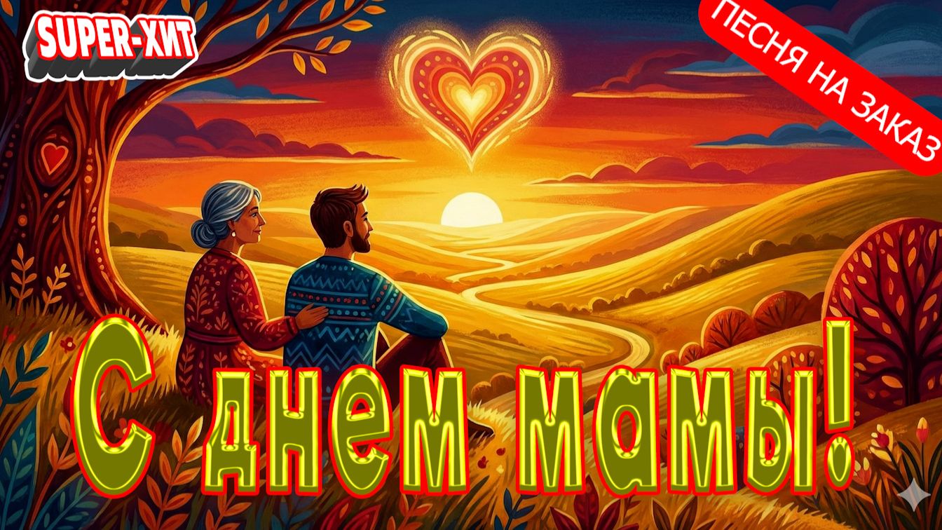 С днем мамы! (Песня на заказ - Музыкальный Апельсин) смотреть онлайн