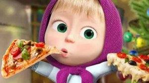 Маша И Медведь! Маша Готовит Еду Для Зверей! Игра!