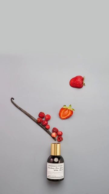 Fragrance Studio Strawberry, Plum Nectar, Amber, Vanilla 🤩красный румянец на щеках🍓арт. 432706934