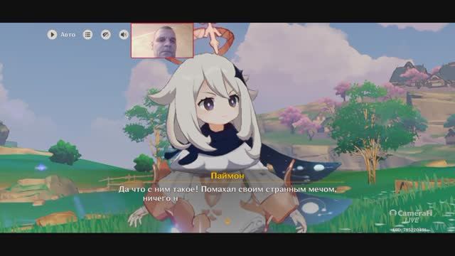 Genshin Impact Квест Странная безлюдная дорога Лиловая тень в спокойных равнинах смотреть онлайн