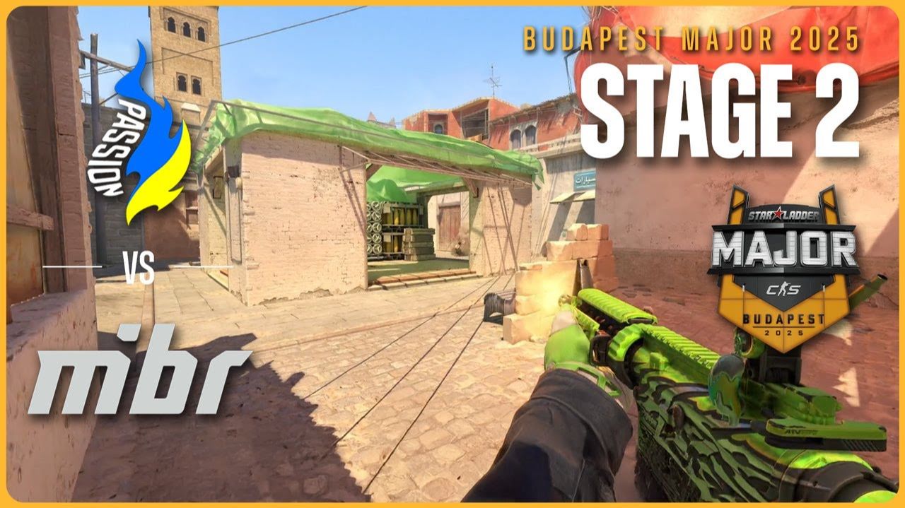 29.11.25 | ХАЙЛАЙТЫ | MIBR - Passion UA | Групповой этап 2 | StarLadder Major 2025