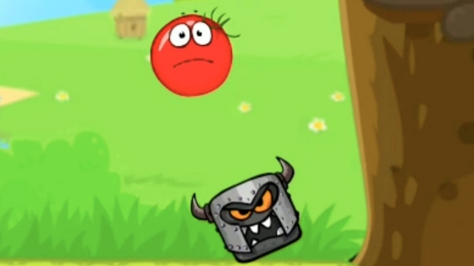 Мультик красный шар.Красный шарик.Red Ball 4.Игы для детей.Мультики смотреть онлайн