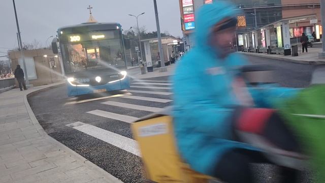 Электробус КАМАЗ 52222 борт 492222, маршрут 100 смотреть онлайн