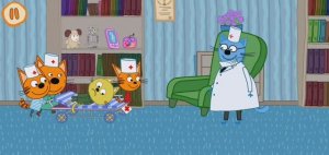 Три Кота Мультфильм Прививка для котяток