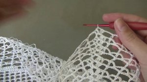 Скатерть " Подснежник ". Часть 6.