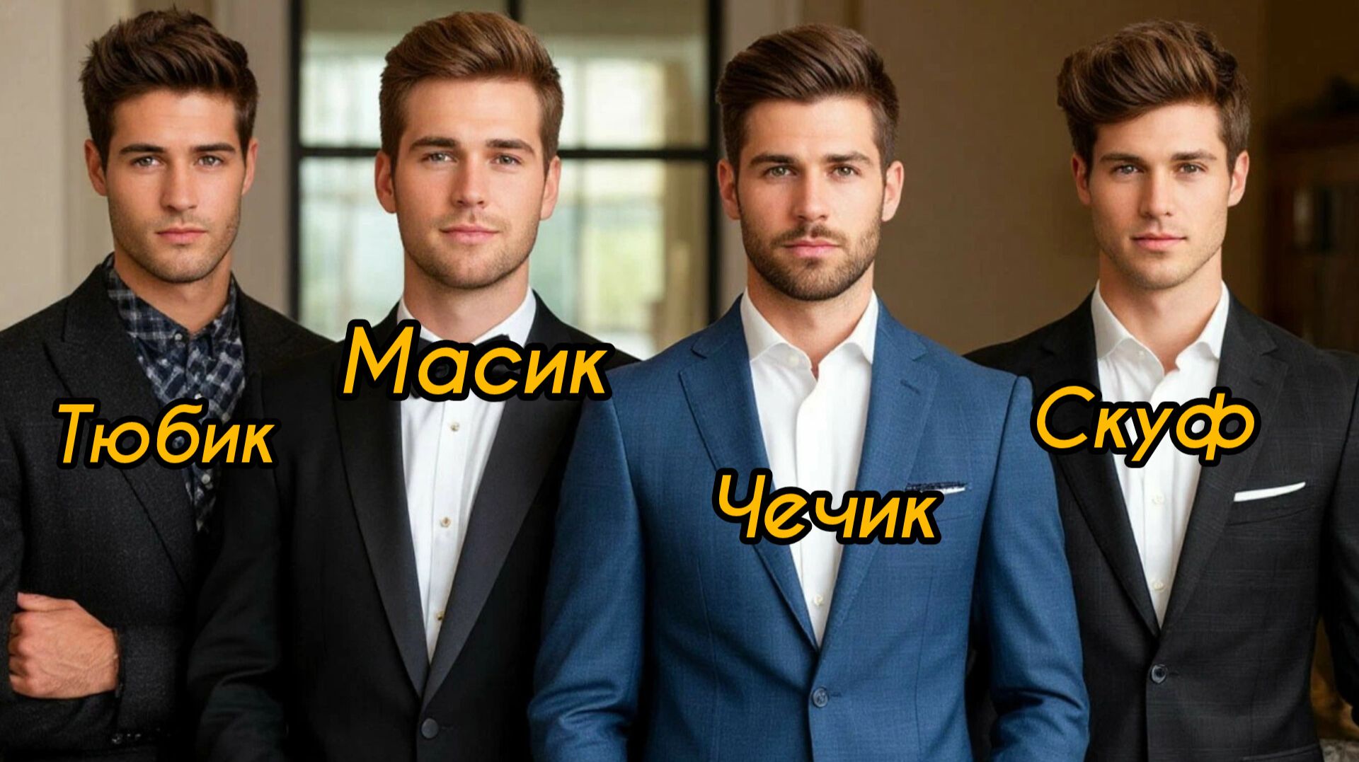Кто ты? Тюбик, масик, скуф, чечик, штрих. Тест на современные понятия типа мужчин смотреть онлайн