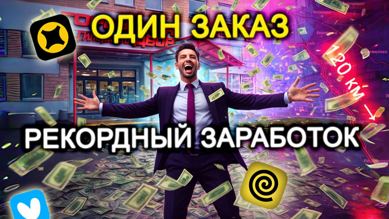 Рекордный заработок в Яндекс Доставке смотреть онлайн